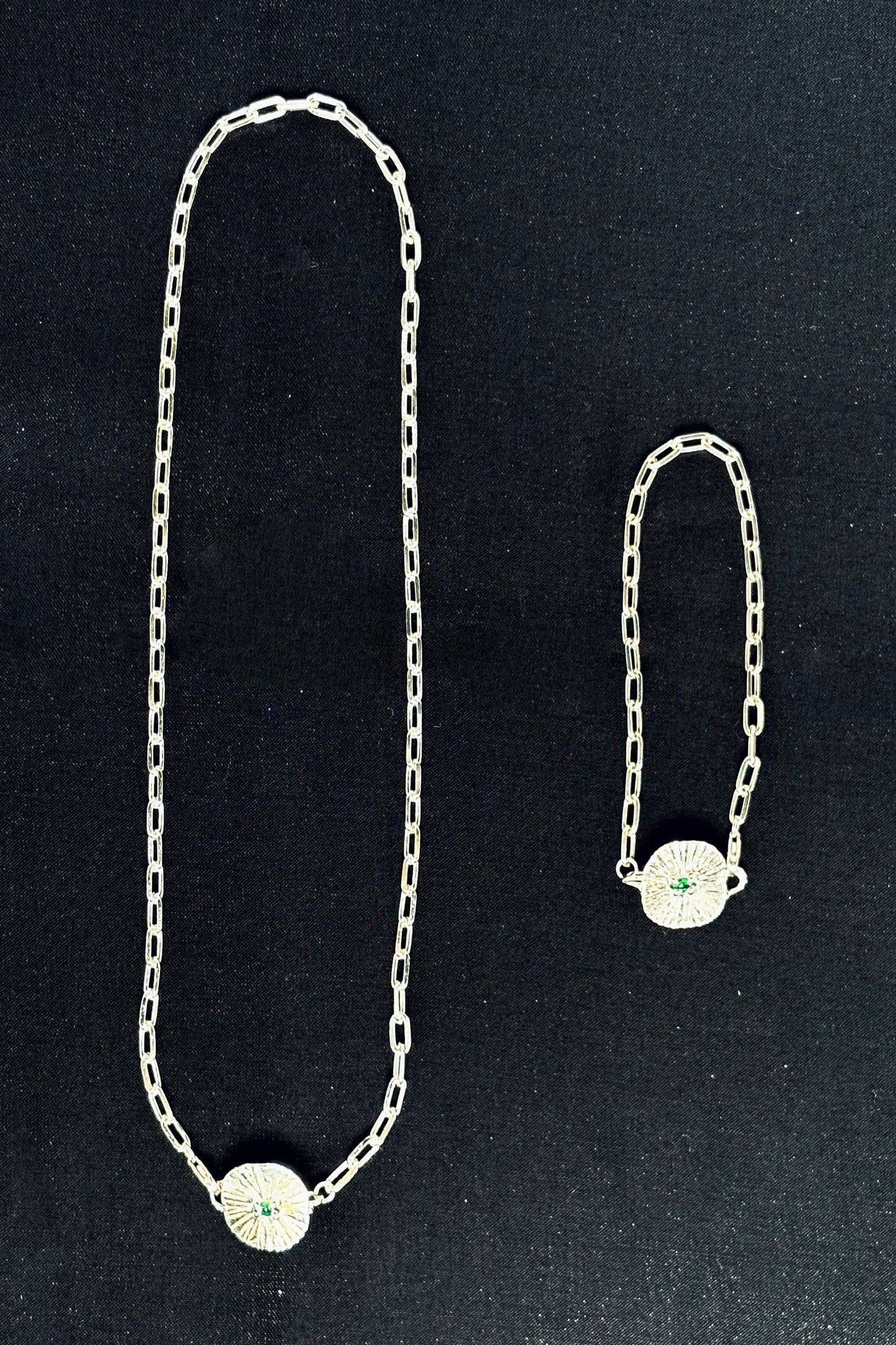 Verdant Halo Necklace