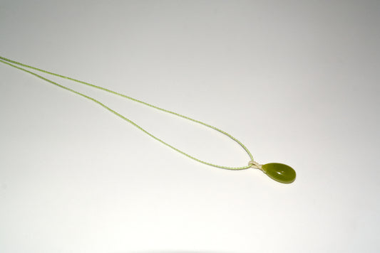 Jade Silk Necklace