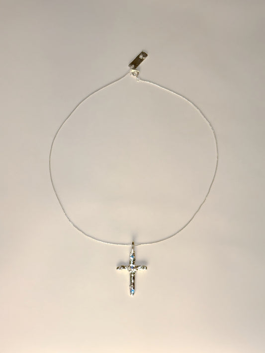 Celestial Cross Necklace: Lumen