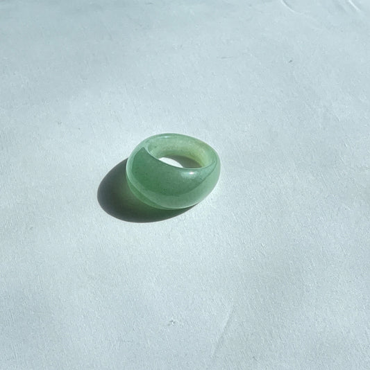 Bold Jade Ring