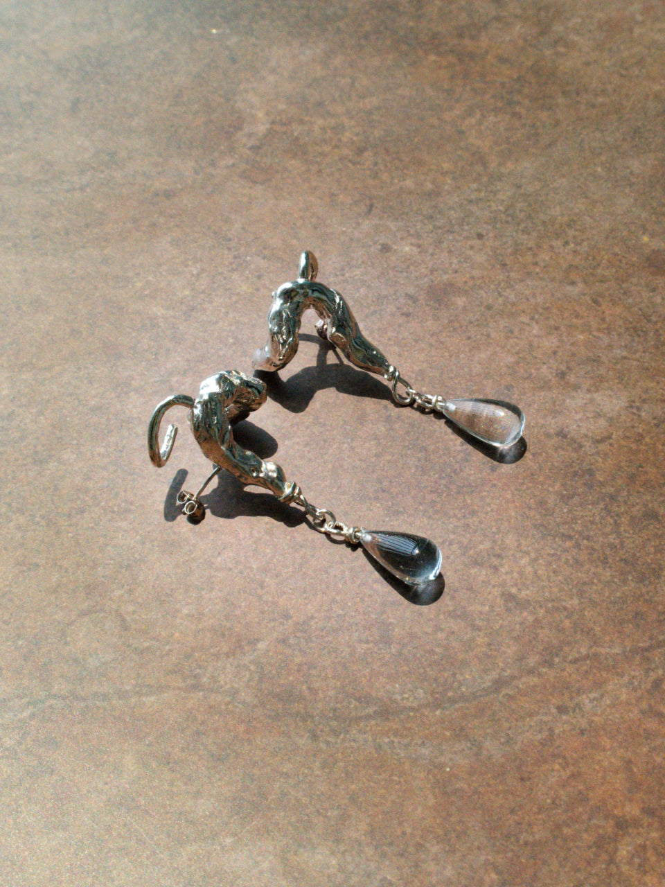 Seiren White Topaz Earrings